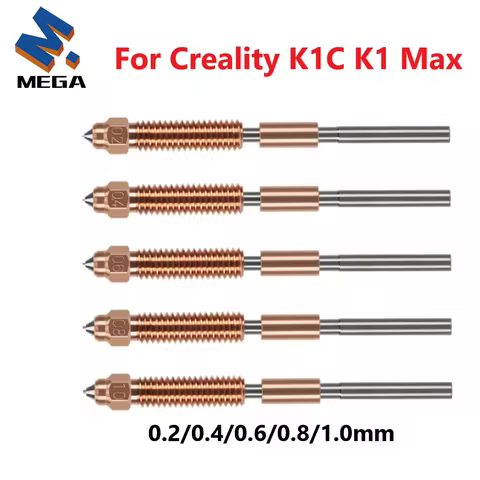Upgrade Quick Swap K1c Unicorn for Creality K1c Nozzle K1 Max Nozzle Throat For Creality K1c Hotend 