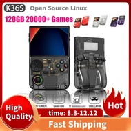 K36S Retro Handheld Video Game Console Up to 20+ Emulator 128GB 20000+ Games 3D Joystick Linux WiFi 