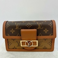 LV Dauphine 老花鍊帶 WOC