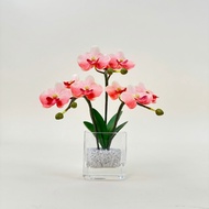 Akara Dokmaii Small Artificial Orchid Vase