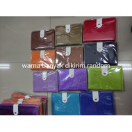 A6 white tire button leather agenda book, 94 sheets