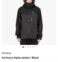 加拿大代購 Arcteryx Alpha Jacket Gore Tex 外套 黑色 防水
