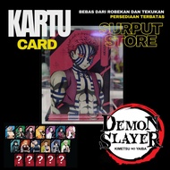 Demon slayer family mart akaza card