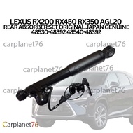 LEXUS RX200 RX450 RX350 AGL20  REAR ABSORBER SET ORIGINAL JAPAN GENUINE 48530-48392 48540-48392 ONE 