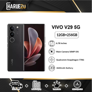 Vivo V29 5G Smartphone (12GB RAM+256GB ROM) / (12GB RAM+512GB ROM) | Original Vivo Malaysia