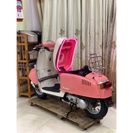 Honda Julio rear bag, motorbike toy accessories