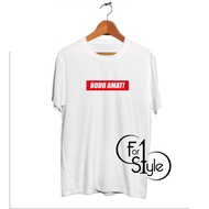 BODO AMAT Distro T-Shirt Unique Word T-Shirt