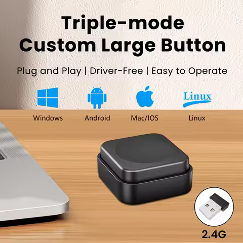 Custom keyboard shortcuts Customizable volume up/down buttons Tri-mode keyboard supports Windows and