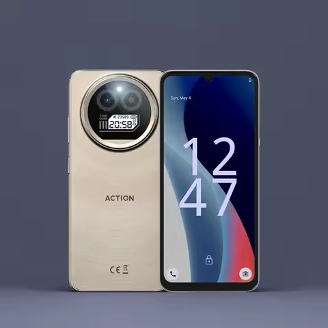 IIIF150 Action A5Pro Phone Dual Screen Design Smartphone Android 15Go 12GB RAM 256GB ROM 6.8" HD+ Di