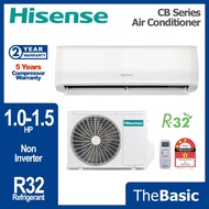 HISENSE 1.0HP-2.0HP AirCond R32 CB Series Air Conditioner ( AN09CBG , AN12CBG , AI09CBGS , AI12CBGS 