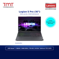 Lenovo Legion 5 Pro 16ACH6H 82JQ0041MJ Gaming Laptop|Ryzen 7 5800H | 16GB 1TB SSD |16" | RTX 3070 | W10 | BAG