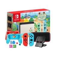 [Orders placed before 4 p.m. will be shipped today] Gather the Nintendo Switch console you ordered. Animal Crossing + 9 types of accessory package + Zelda Warriors Age of the Apocalypse title.