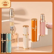 UM - 高級荔枝紋皮底部充裝香水分裝瓶【5ml】- 旅行便攜噴霧瓶|奈米細霧噴瓶|噴霧空瓶