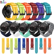 22mm Watchband Silicone Strap For Garmin Fenix 7 6 / Fenix 7 6 Pro 5 Plus Forerunner 935 965 955 Sma