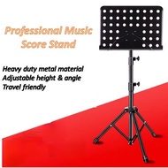🔥SG STOCK🔥 Foldable Music Stand Heavy Duty Music Stand Foldable Professional Height Adjustable Conductor / Quran Stand / Book Stand /Orchestra Stand