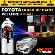 TOYOTA VELLFIRE GEN 2 2015-2022 🚗 DIY Touch Up Paint Aikka Spray 370ml 0.5L 1L Cat Spray, Kereta Toy