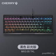 Cherry（Cherry）MX3.0S TKLMechanical KeyboardRGBE-Sports Games Black Tea Black Shaft87Key