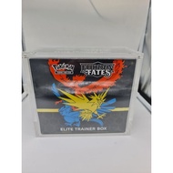 Pokemon Hidden Fates Elite Trainer Box Sealed + Acrylic Display Box / Case (READ DESC)