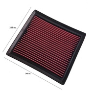 High Flow Air Filter เหมาะสําหรับ Lexus RX350 3.5L V6 แก๊ส/สําหรับ Mitsubishi Triton 2.4L L4 ดีเซล/ส