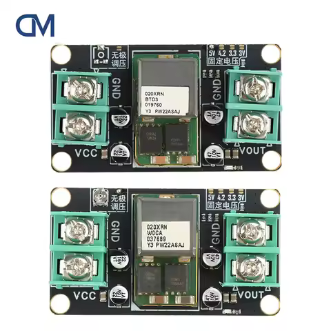 DC 9-14V 20A Step-Down Buck Module 5V/4.2V/3.3V/3V Voltage Regulator Converter Power Supply Module D
