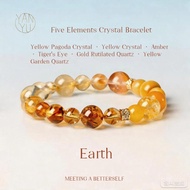 Crystal Bracelet，Five Elements Crystal Bracelet ，wealth