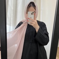 SR314 BASIC HIJAB PASHMINA SHAWL CHIFFON PREMIUM (BOLD COLORS) OBRAL