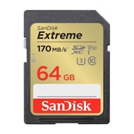 SanDisk SDカード 64GB SDXC Class10 UHS-I U3 V30Extreme SDSDXV2-064G-GHJIN 新パッケージ