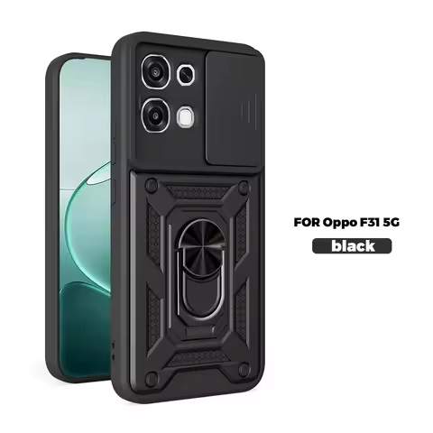 For Oppo A6x Case OPPO A6 Pro Cover OPPO A6 4G 5G A6S A6T Magnetic Ring Holder Armor Phone Case Slid