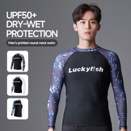 Luckyfish Men's jellyfish suits High UV protection index, quick-drying feature M12009