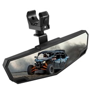 UTV Rear View Mirror for RZR Can Am Cat for 1.5" to 2.0 Inch Round Roll Cage UTV Accessories