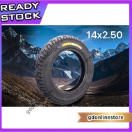 14X2.5 10X2.5 3.00-8 EBIKE TUBELESS TIRE DIAMOND 3 WHEEL ELECTRIC SCOOTER EBIKE ELECTRIC BICYCLE TUB