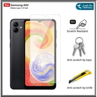 Tempered Glass Samsung A04, A04E Anti-Scratch Clear Screen Glass DI ROMAN ACC