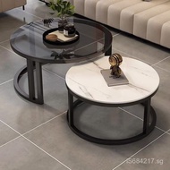 New Style Coffee Table Rock Plate Reception Room Light Luxury Wholesale Coffee Table Office Living R