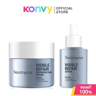 Neutrogena Set 2Items Visible Repair Regenerating Cream 50g + Visible Repair Serum 30ml