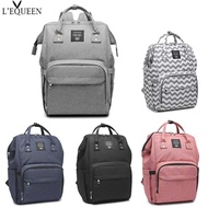 ⚑ Lequeen Maternity Diaper Backpack Nappy Brand Mummy Large Capacity Nursing Bag Para Sa Baby Car