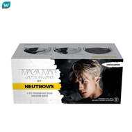 Neutrovis นิวโทรวิส หน้ากากอนามัย 4 ชั้น เมจิคแมนสีขาวดำ