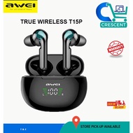 AWEI T15P TWS Earbuds Bluetooth Headset with Digital Display Charging Case