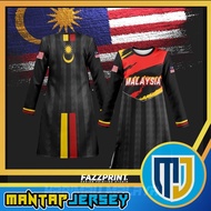 MUSLIMAH FAZZ HM05 - TEAM MALAYSIA RED MALAYSIA TIGER JERSEY MERDEKA MALAYSIA