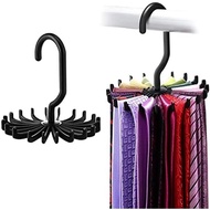 2Pack Circular Tie Hanger Updated Twirl Tie Rack Adjustable Twirl Tie Rack Tie Belt, Multipurpose Or