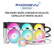Corsair H150i ELITE CAPELLIX XT WHITE water cooler | BLACK -