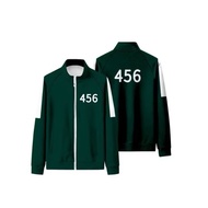 squid game Warm-Up Jacket Number 456