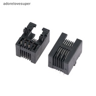AD1MY 10PCS RJ11 4P4C/6P6C/6P4C Female PCB Telephone Socket Connector Martijn