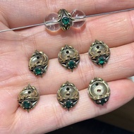 Copper Dzi Beads Spacer Beads DIY Buddhist Beads Jewelry Accessories Mobile Phone Chain Bracelet Pen