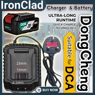 DCA DongCheng Battery Charger 20V 18V Fast Charging  Pengecas Bateri Dong Cheng  DCA FFBL2040