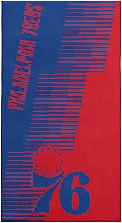 Northwest Philadelphia 76ers NBA Progression Jacquard Beach Towel 36 x 72 Inches