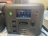 戶外移動電源 emirai 1500W/1280WH  EMR1500(太空灰)