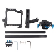Aluminum Camera Cage Rig with Top Handle for A7 A7II A7S A7SII A7R A7RII GH4  PPC2