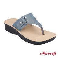Aerosoft (แอโร่ซอฟ) รองเท้าแตะผู้หญิง แบบหนีบ เพื่อสุขภาพ รุ่น FW8168