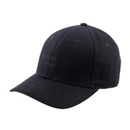 COACH 刺繡標誌棉質棒球帽(黑色)