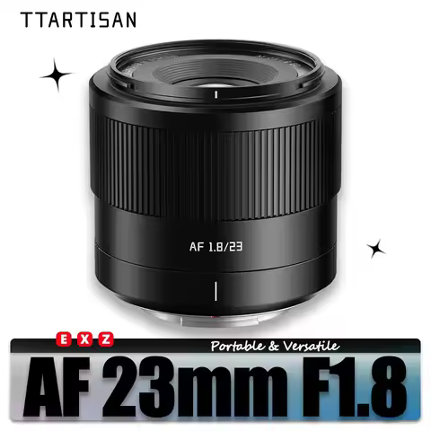 TTARTISAN AF 23mm F1.8 Large Aparture Autofocus Prime Lens for Camera Humanities Photography with So